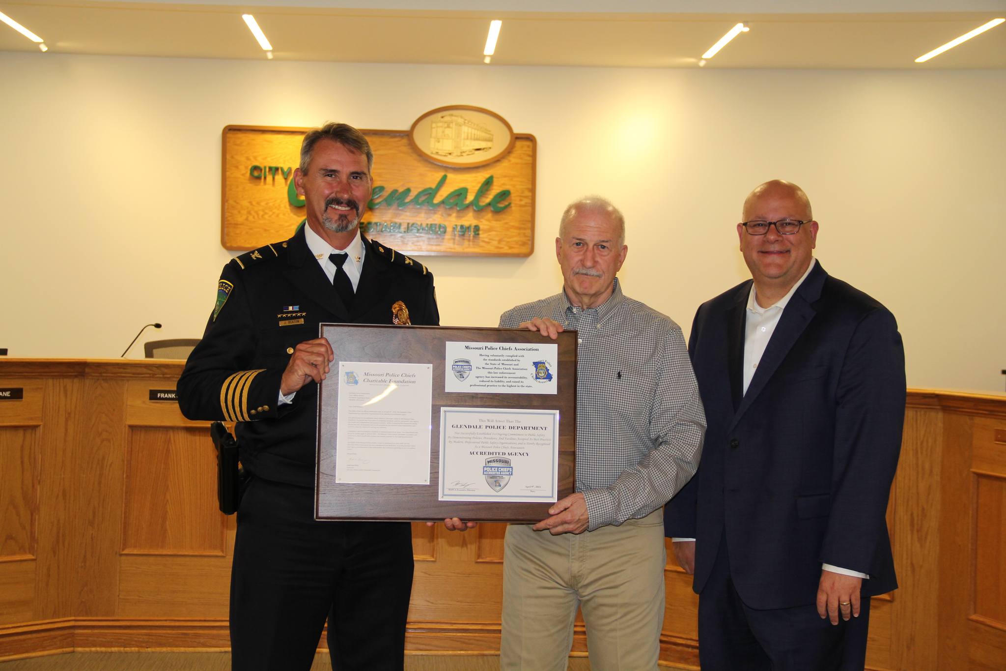 Accreditation Presentation Photo